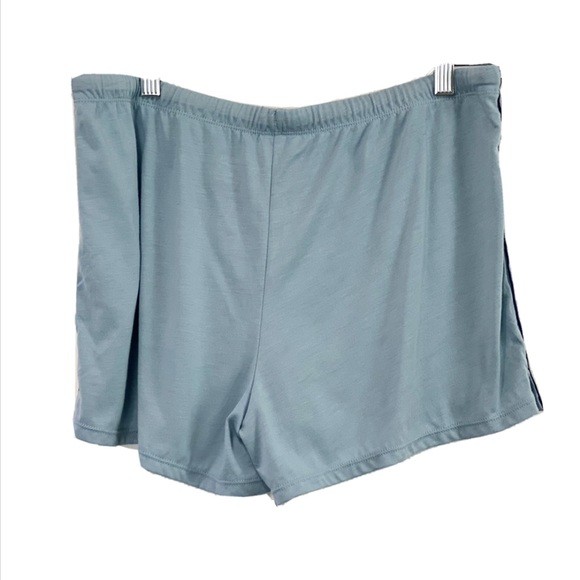 Alfani Intimates 2 Piece Blue Set Pajama Shorts and Top Medium New - Picture 5 of 9